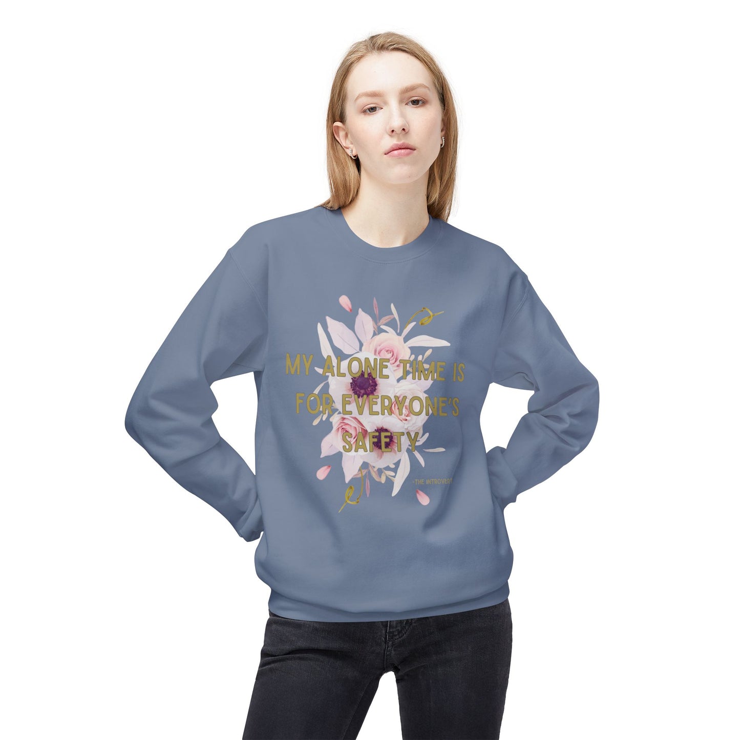 My time alone Fleece Sweatshirt