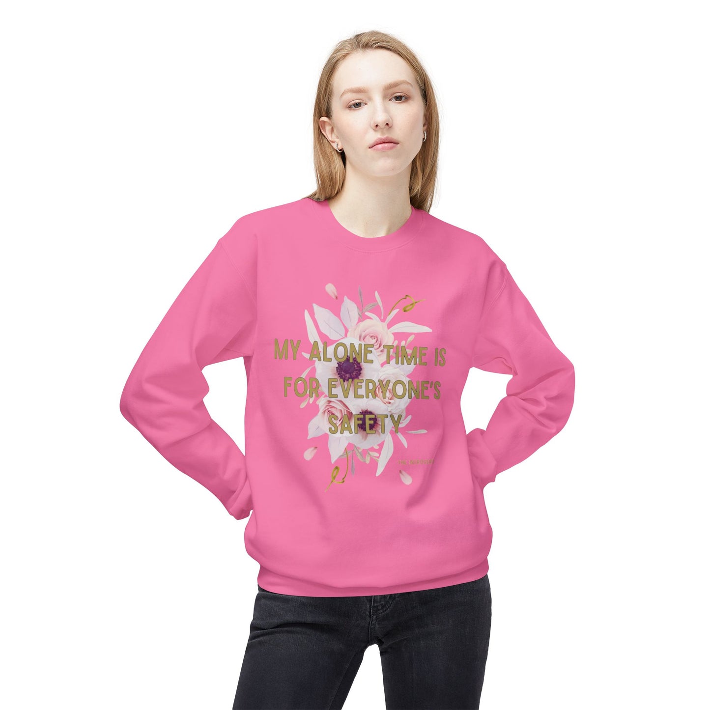 My time alone Fleece Sweatshirt